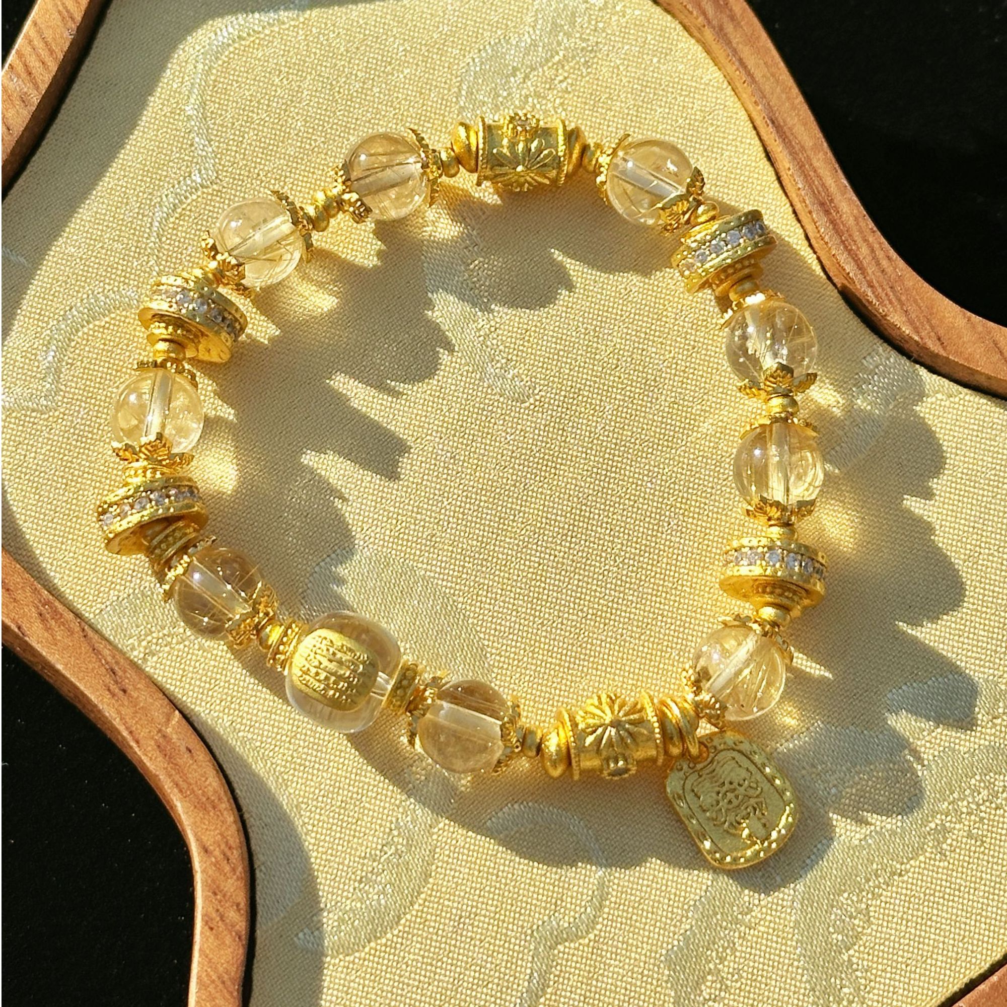 蜜行||金发晶/白水晶