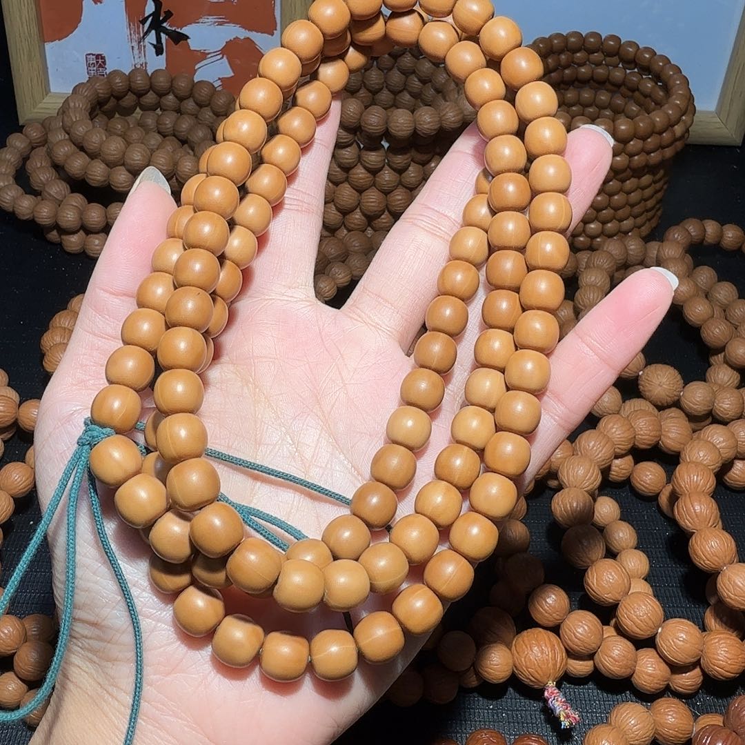 灰***发核桃原皮原色老型脖挂108