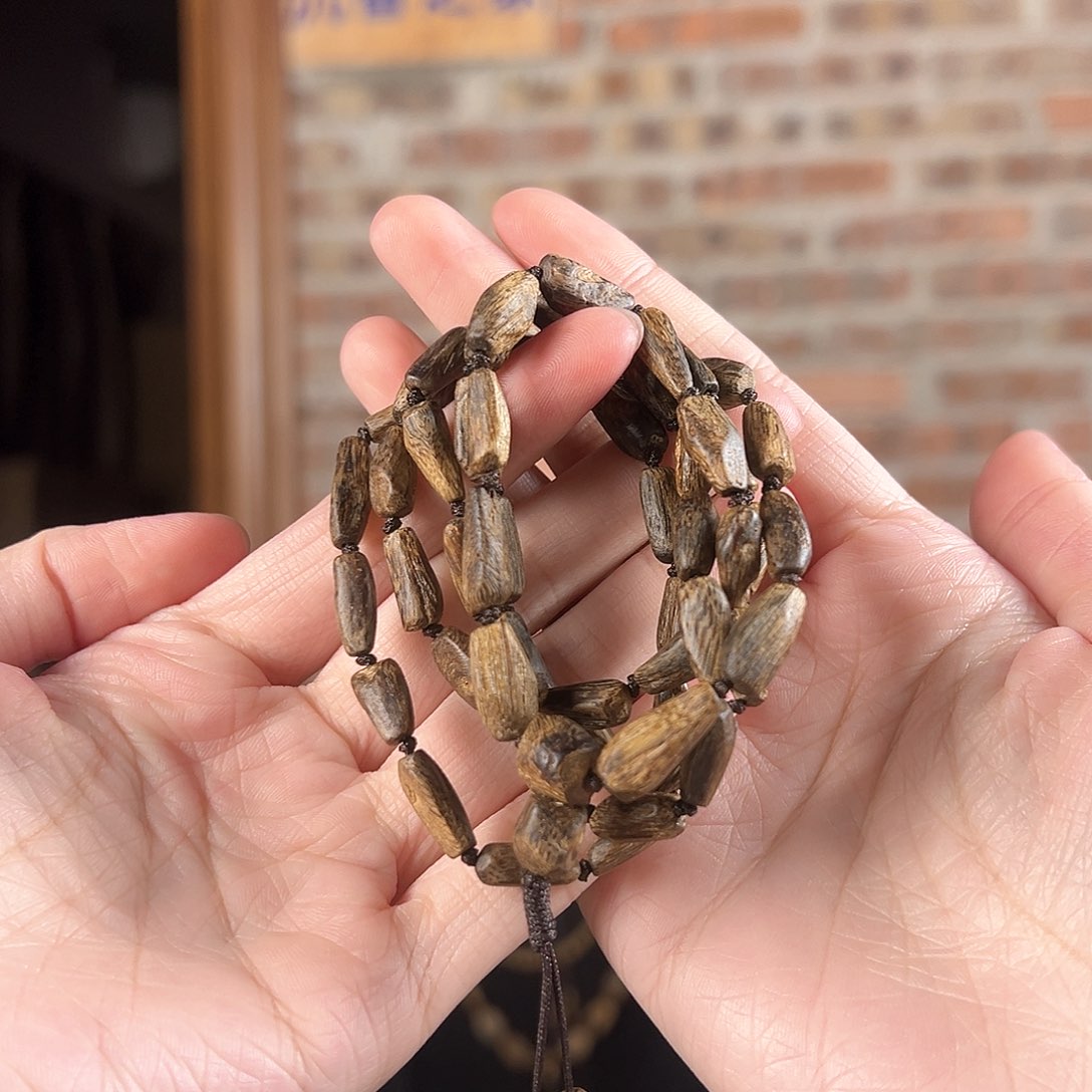 沉香手串13g 张勺子树丁多样性发货一条