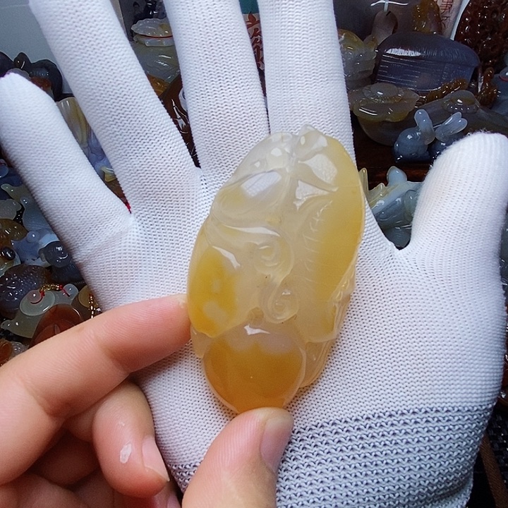 未镶嵌手把玛瑙/玉髓