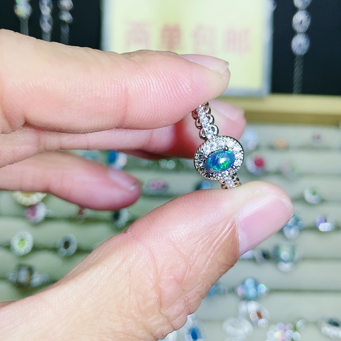 【闪购商品】未镶嵌欧泊戒指