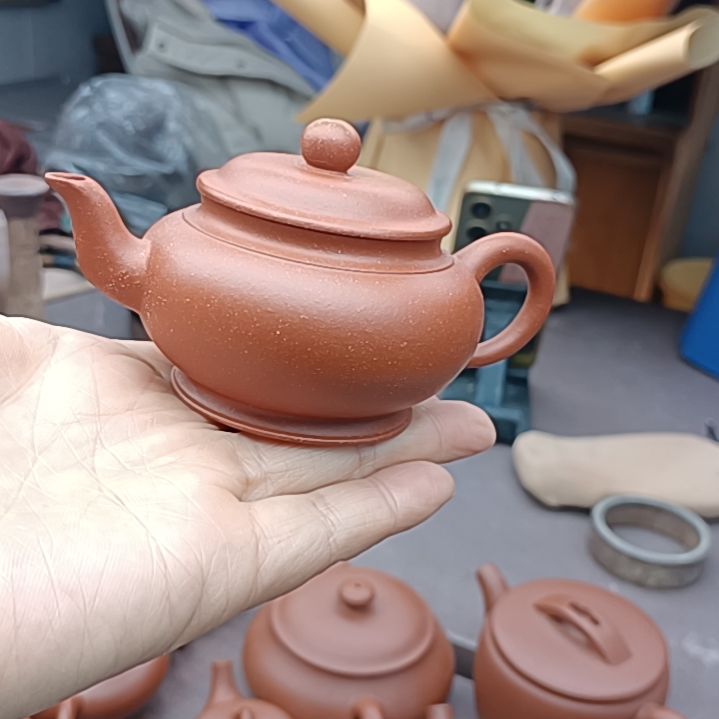 紫砂茶案三**有闪朱园玉