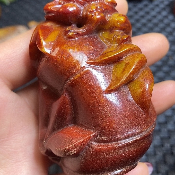 紫金钵盂菩提吊坠