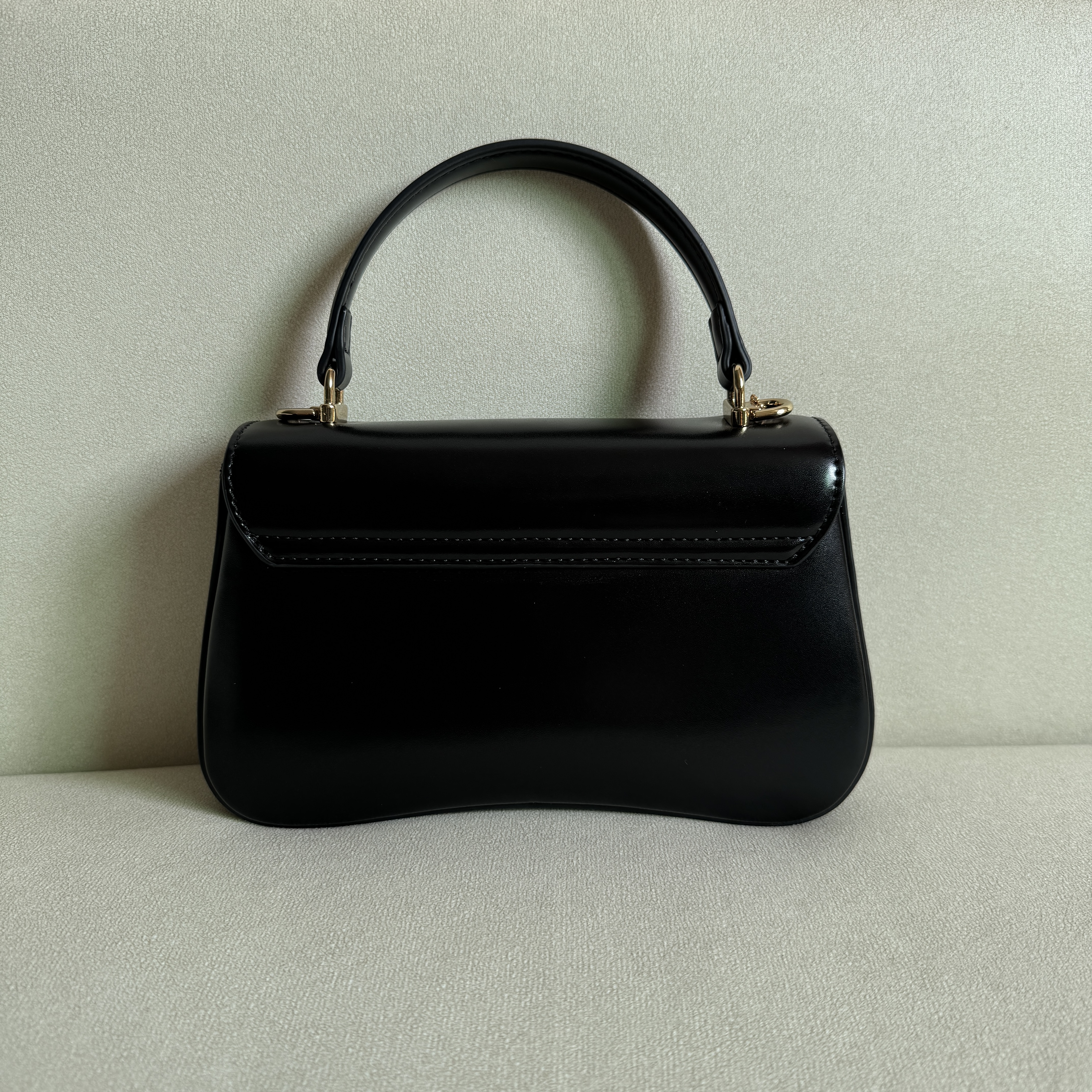 25年新款黑色气质百搭手提斜挎包