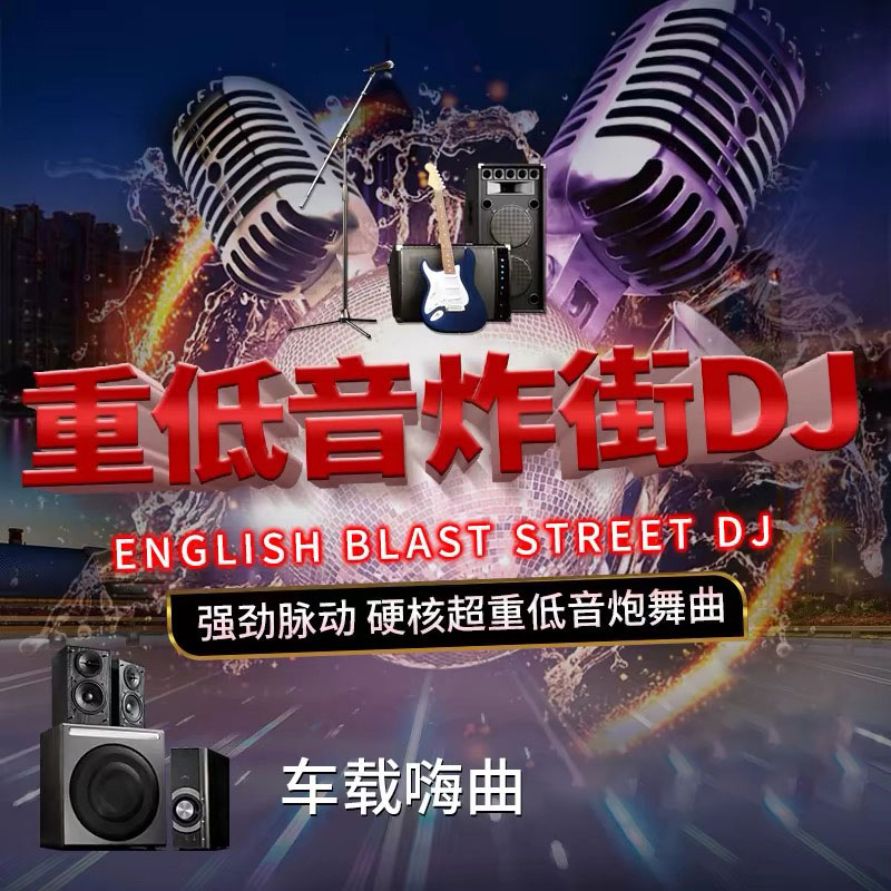 【2025劲爆重低音DJ嗨曲】抖音炸街无损音质黑胶唱片音乐盘即插即用