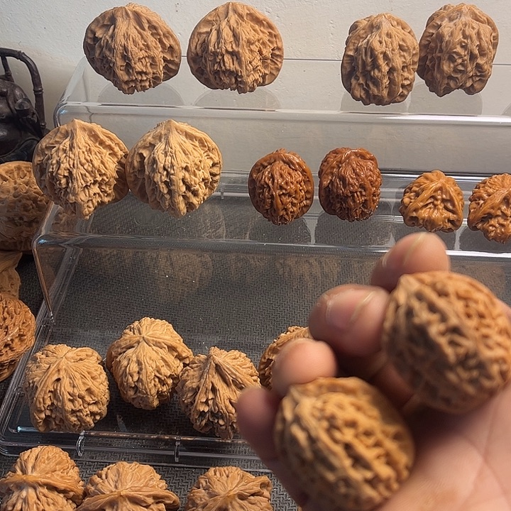 桃核吊坠29荔枝纹