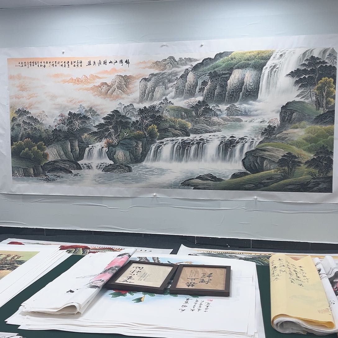 国画7****6宣纸国画作品纯手绘