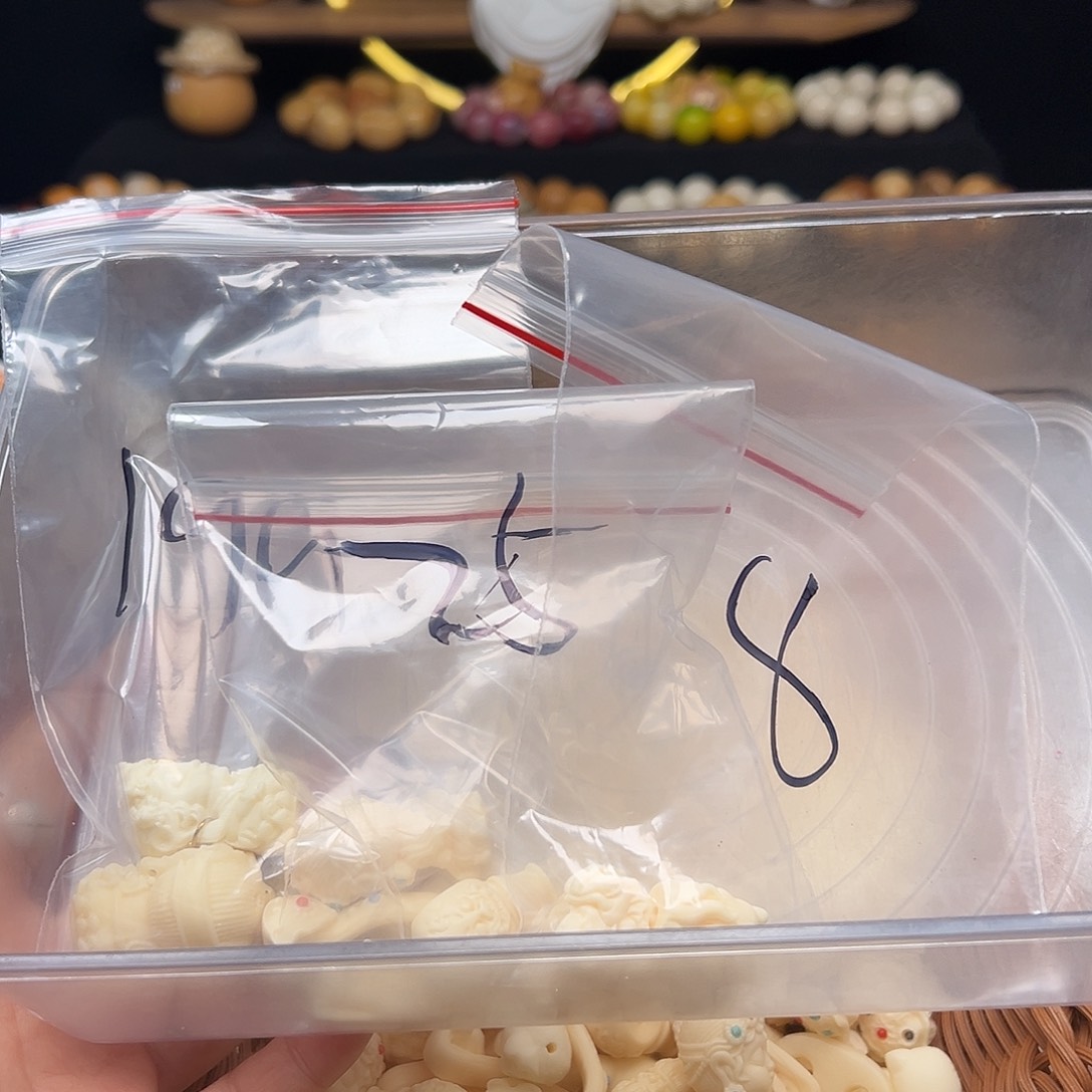 风***花菩提根/象牙果手串配件10颗