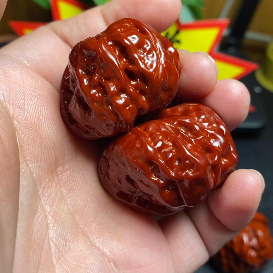 文玩核桃吊坠一帆风顺