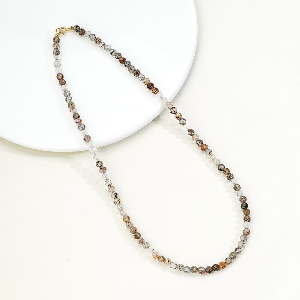 【云里】18K黑金超七百搭链(38/45/60公分）单扣 45359