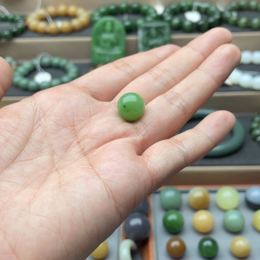 美***丽和田玉未镶嵌手链12