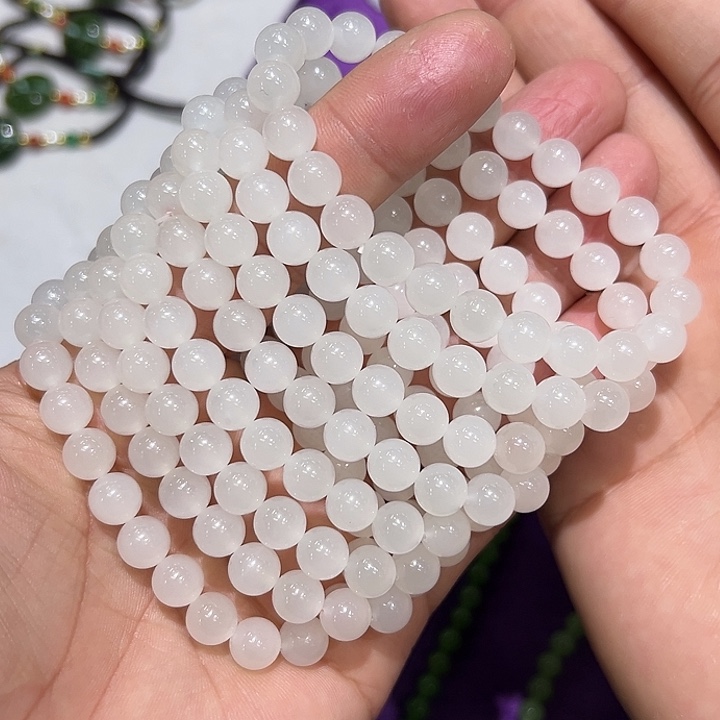 和田玉未镶嵌手串多样性发货拍一发一