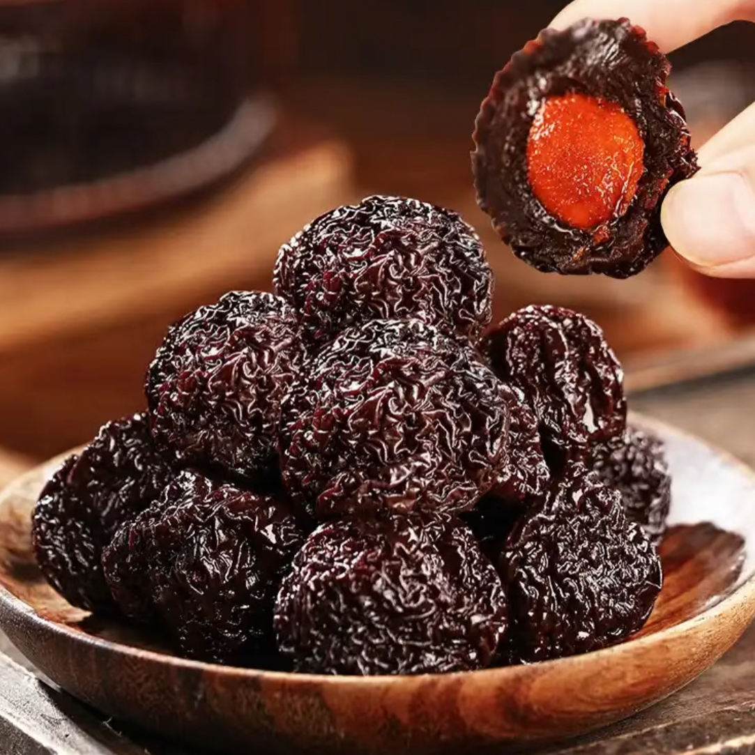 永泰李干袋装罐装李干500克零食酸甜可口