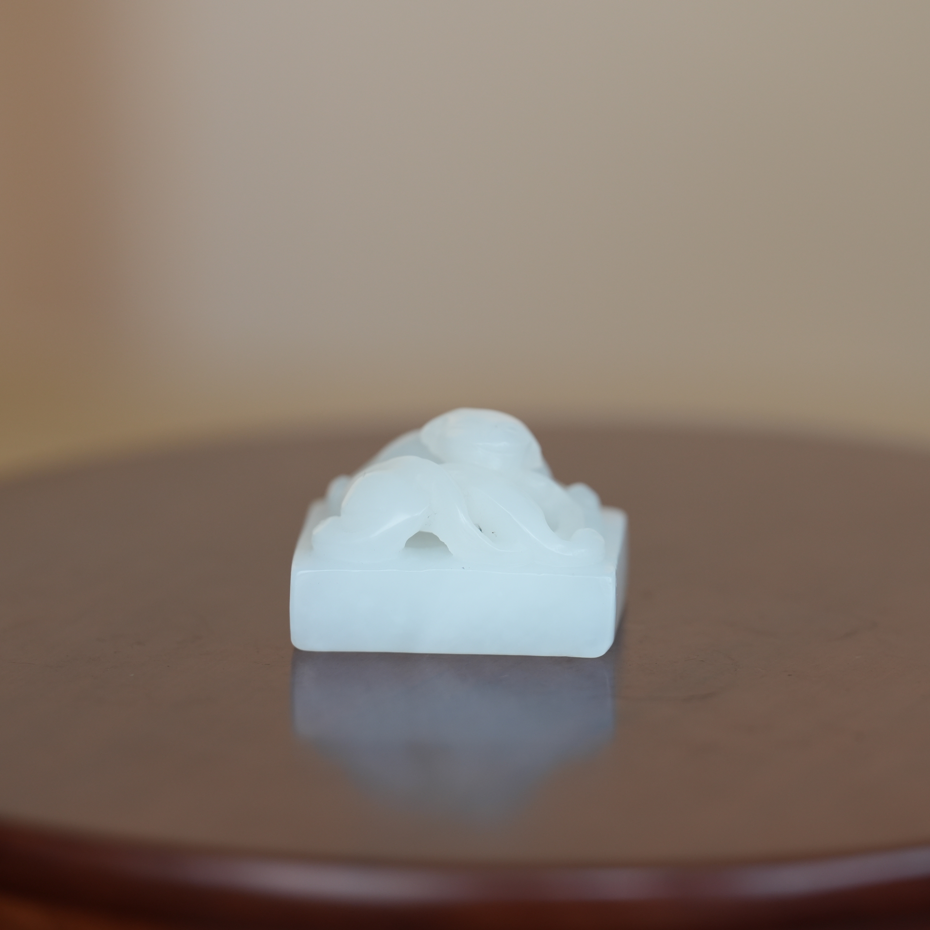 和田玉螭龙印/XA1350中贸圣佳拍卖