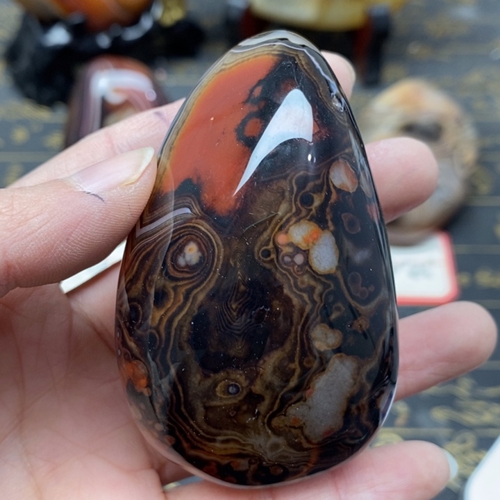 玛瑙/玉髓玛瑙未镶嵌东****子