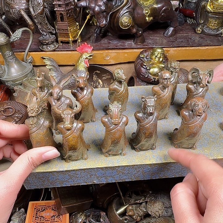 铜材质文玩摆件装饰