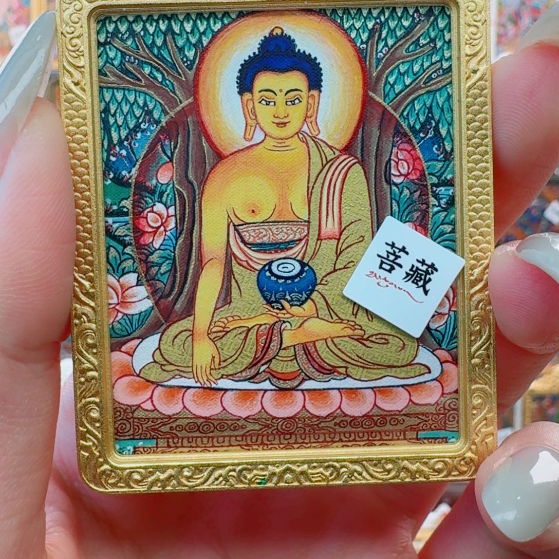 空***雨吊坠补差价释尊 力毛他 热贡