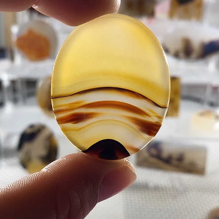 玛瑙/玉髓未镶嵌颈饰7