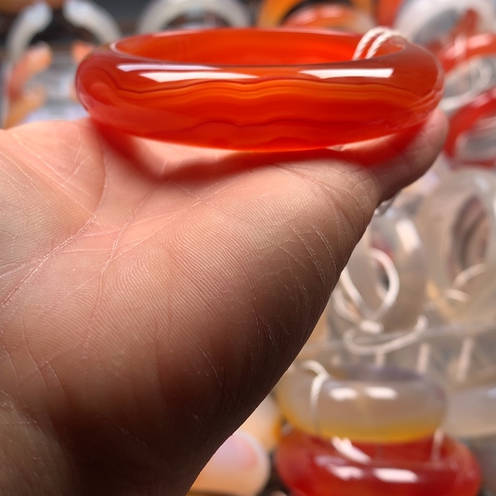 玛瑙/玉髓未镶嵌手镯