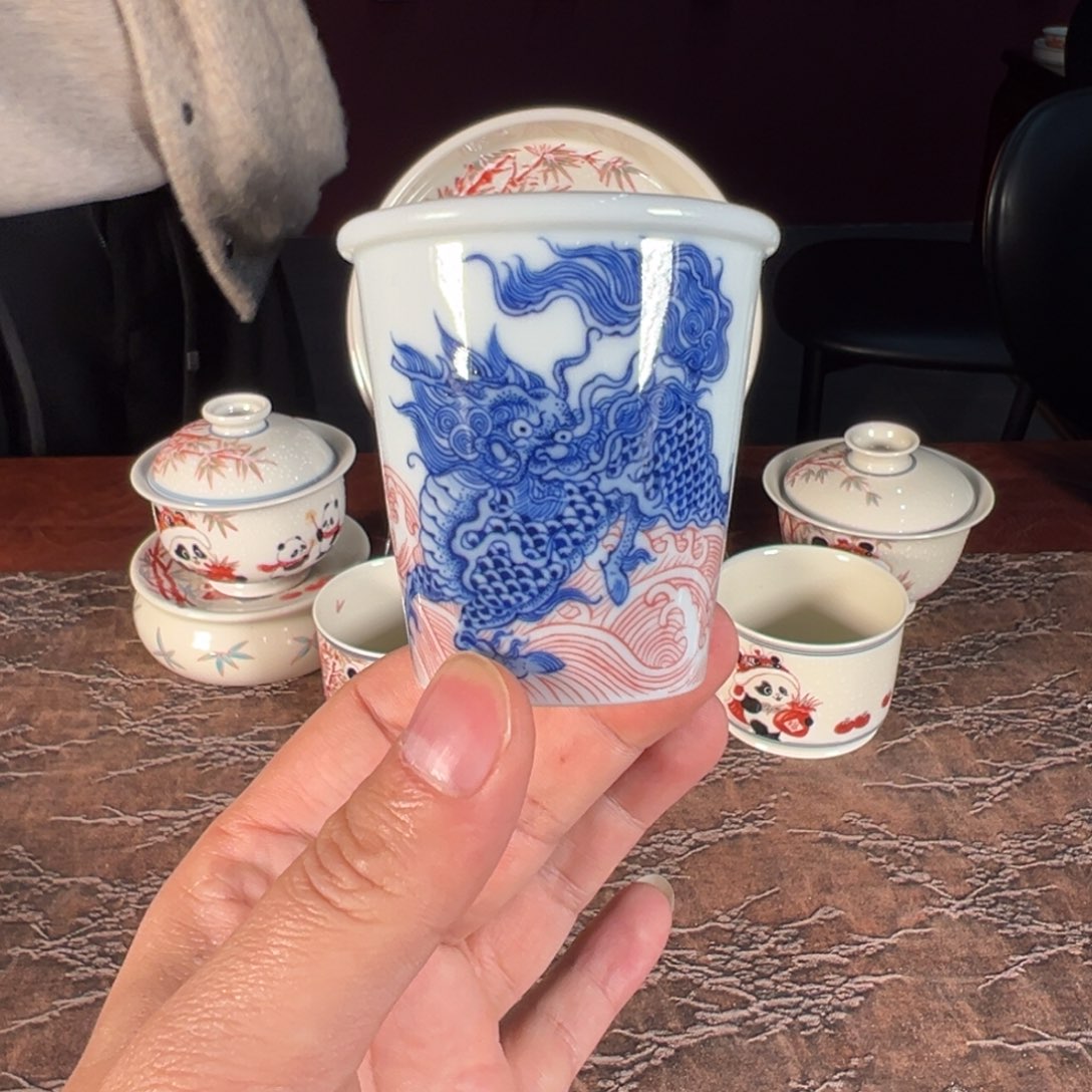 杯景德镇手绘陶瓷