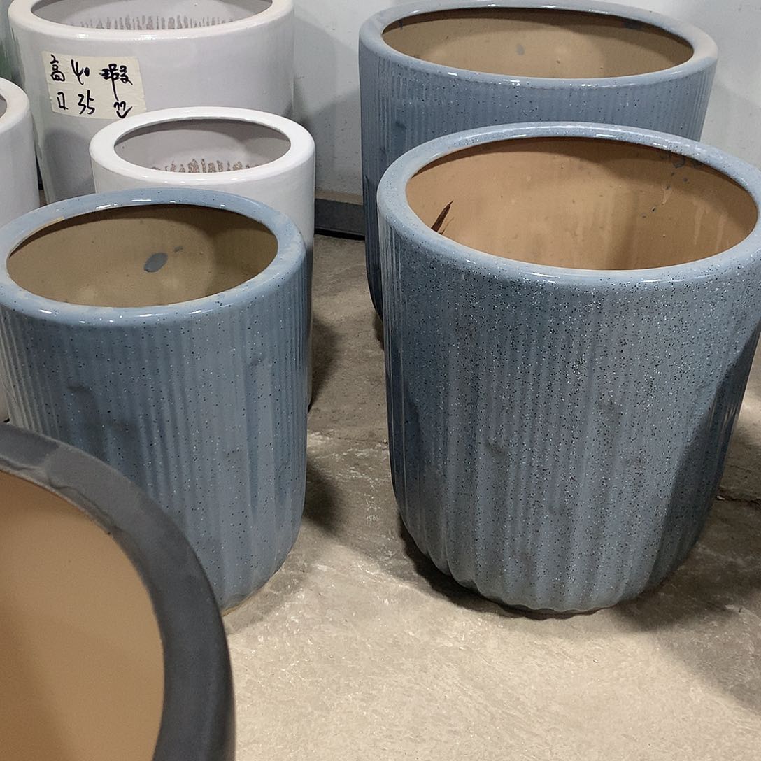 高温陶瓷花盆微瑕