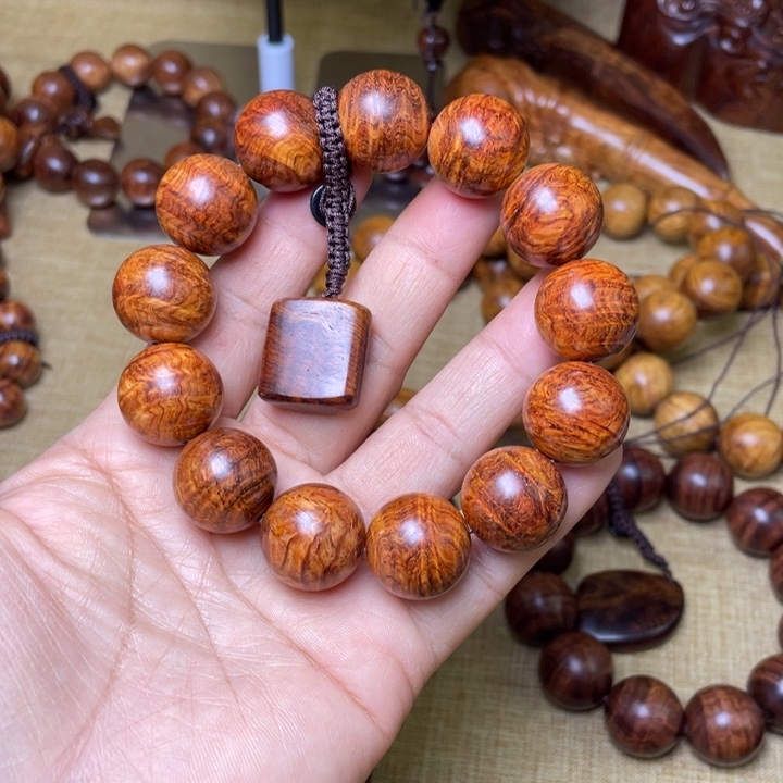 “***”黄花梨/降香黄檀手串/手链海黄油梨老料1.8