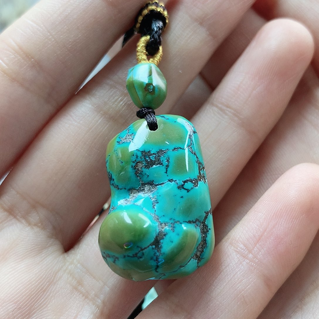 未镶嵌绿松石珠宝奇石