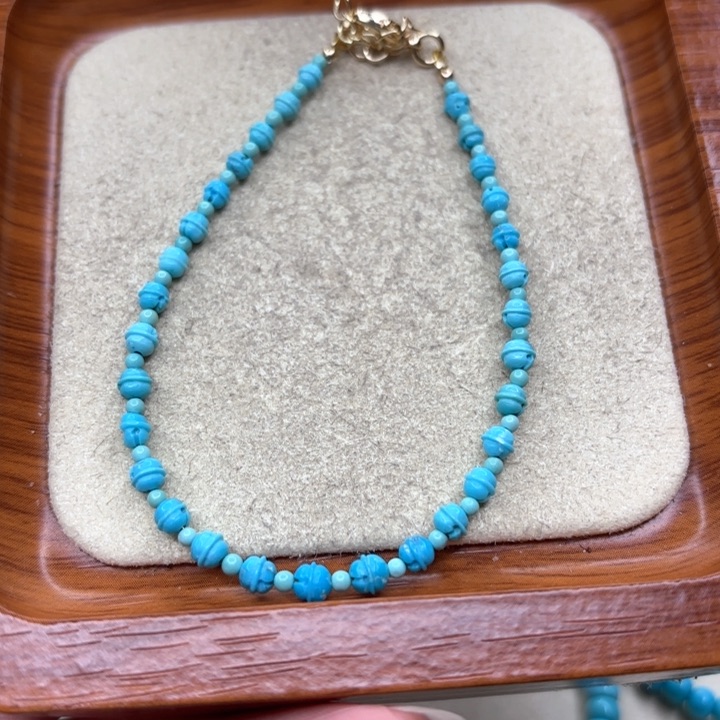 未镶嵌绿松石手串
