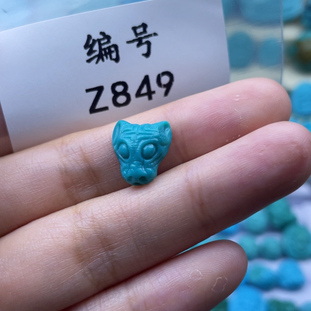 绿松石珠宝奇石未镶嵌