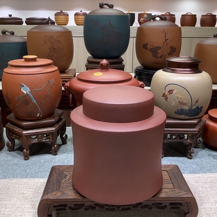 紫砂茶叶罐茶叶罐