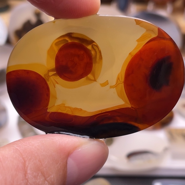 玛瑙/玉髓未镶嵌吊坠(不含链)