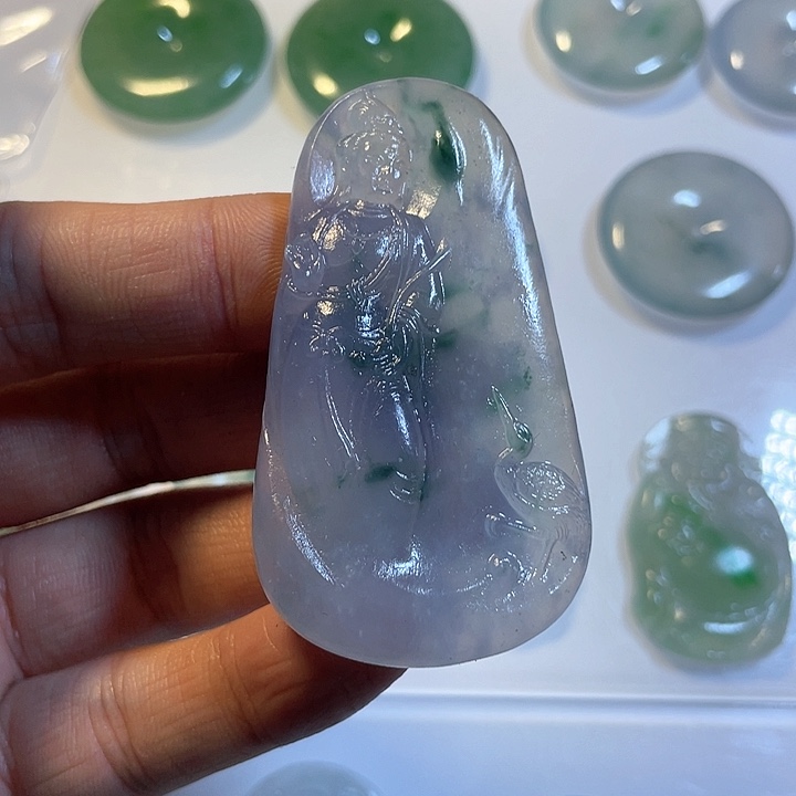 定制翡翠未镶嵌毛货