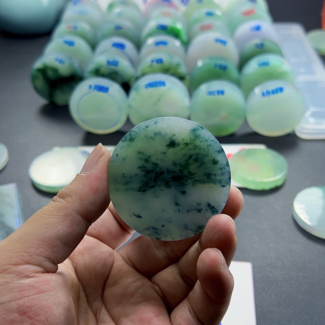 谦***）定制翡翠未镶嵌000009