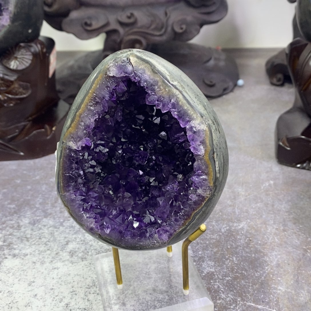 未镶嵌珠宝半成品紫晶243