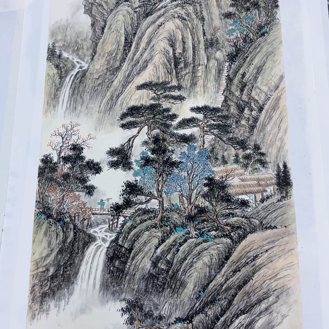 国画道****光绘画艺术作品