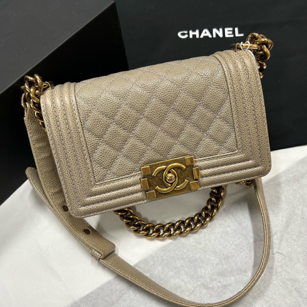 95新 Chanel/香奈儿 多多奢品/香奈儿小号leboy包/98新