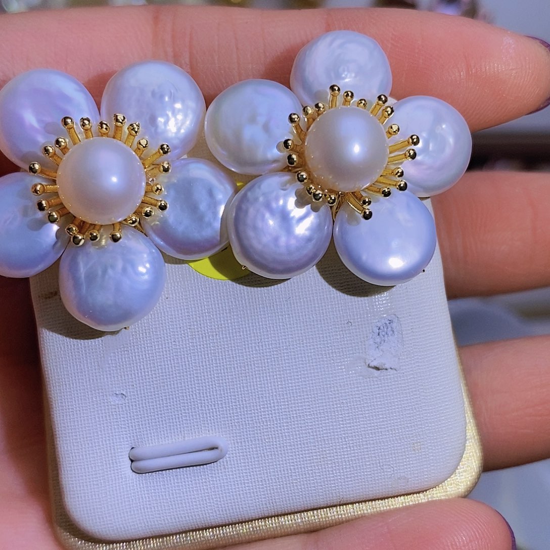 没***了淡水珍珠合金淡水珍珠