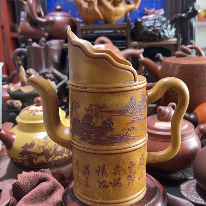 紫砂茶壶紫砂壶收藏起来吧