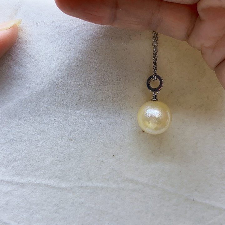 淡水珍珠未镶嵌颈饰微*！