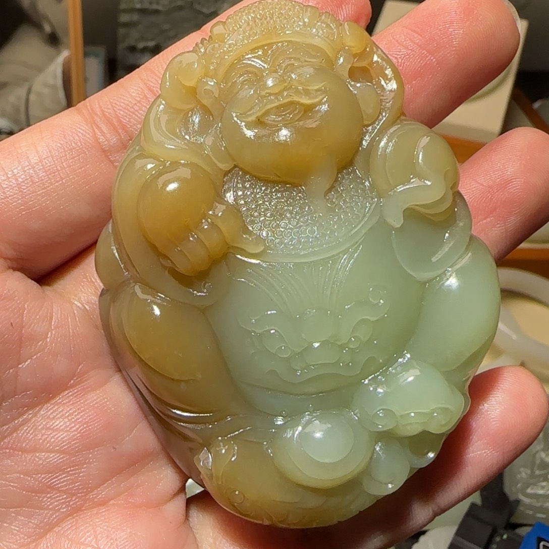 ꧁***꧂和田玉未镶嵌颈饰