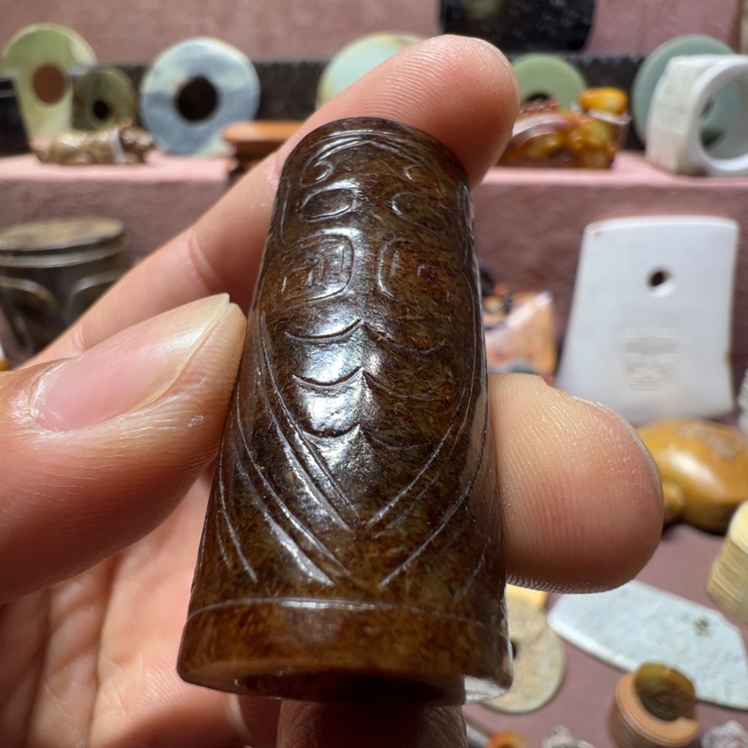 张***瓜和田玉（糖玉）未镶嵌挂件白皮白发白皮肤真的好看呜呜