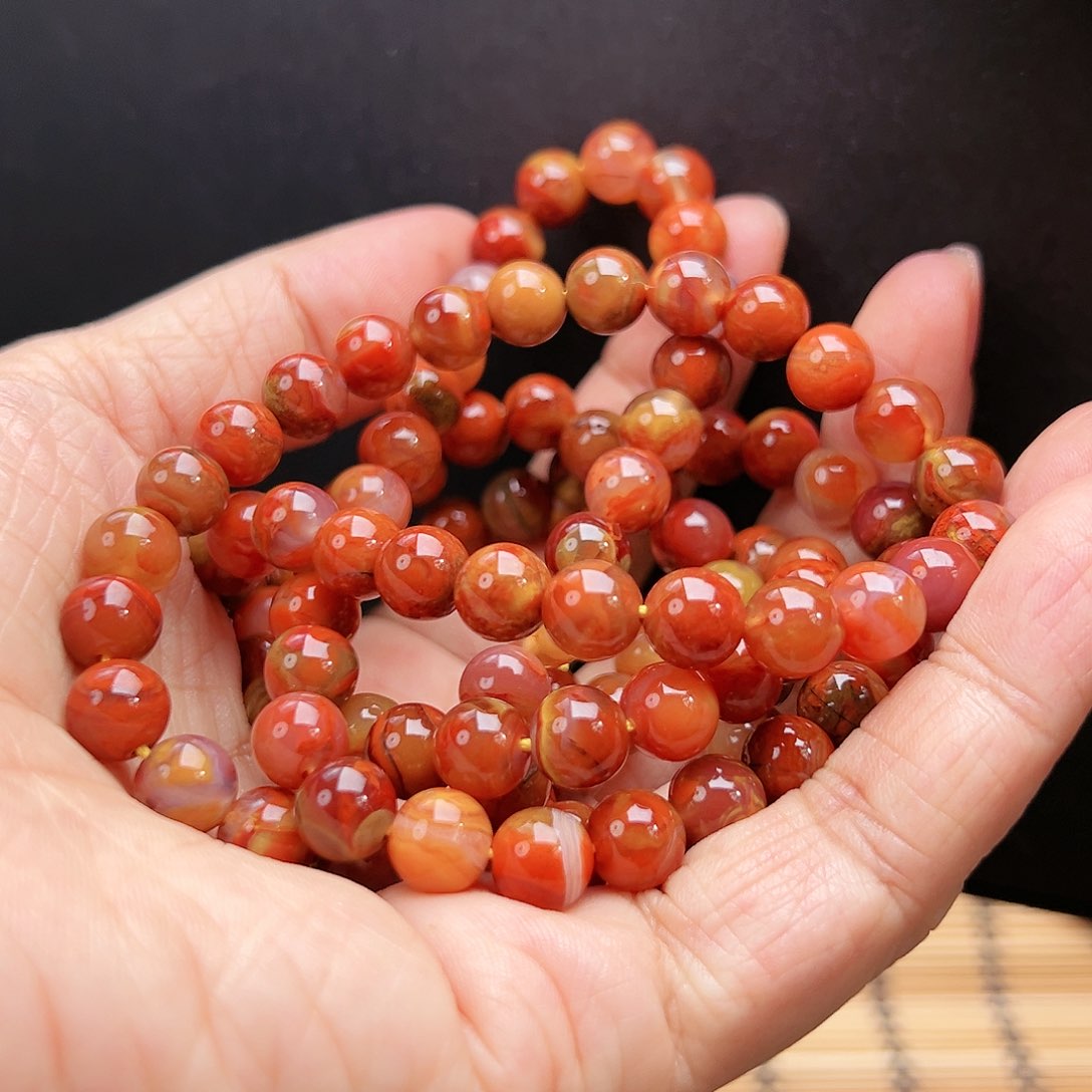 未镶嵌玛瑙/玉髓珠宝半成品