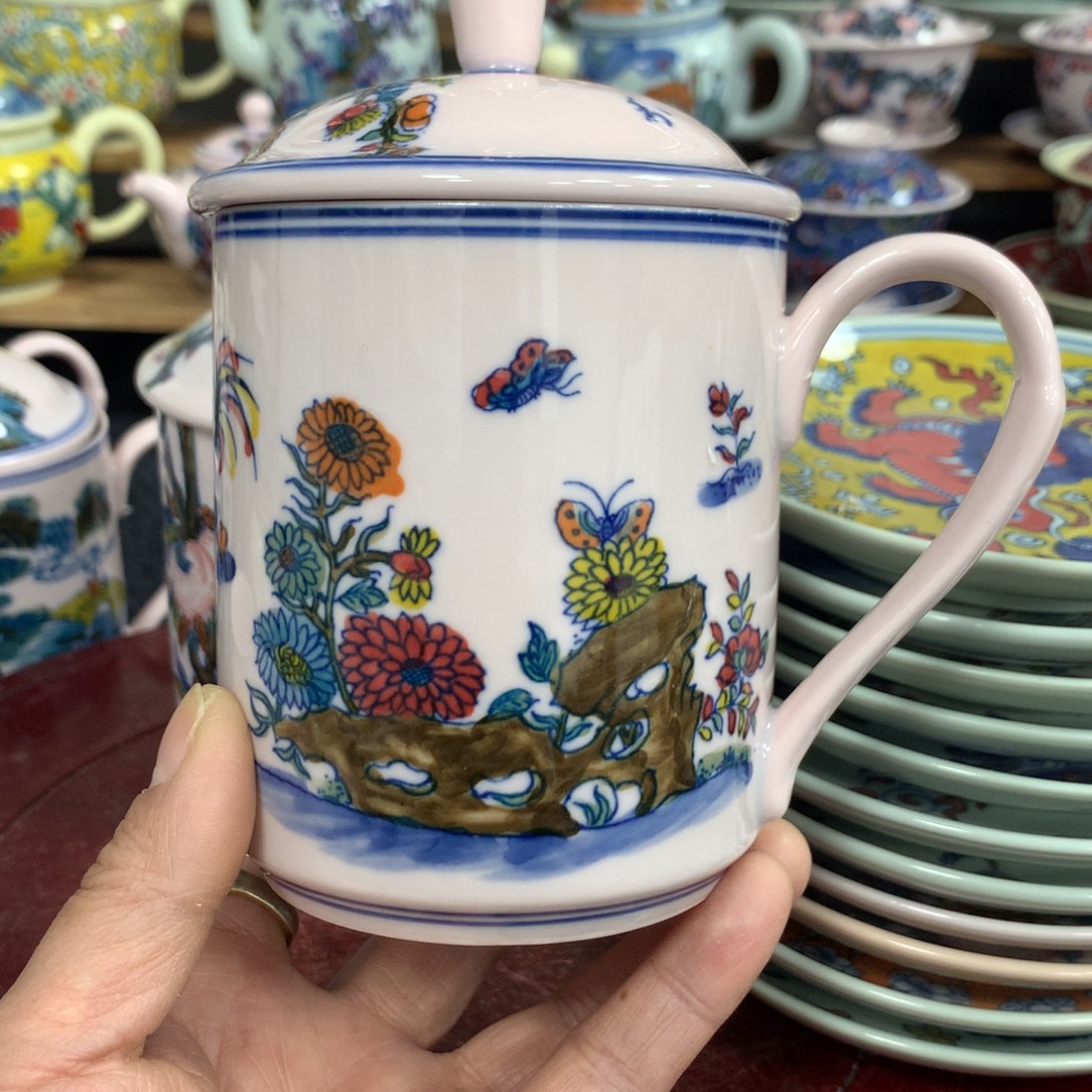 w***h陶景德镇陶瓷 碗 盘 杯 壶 碟 各种……