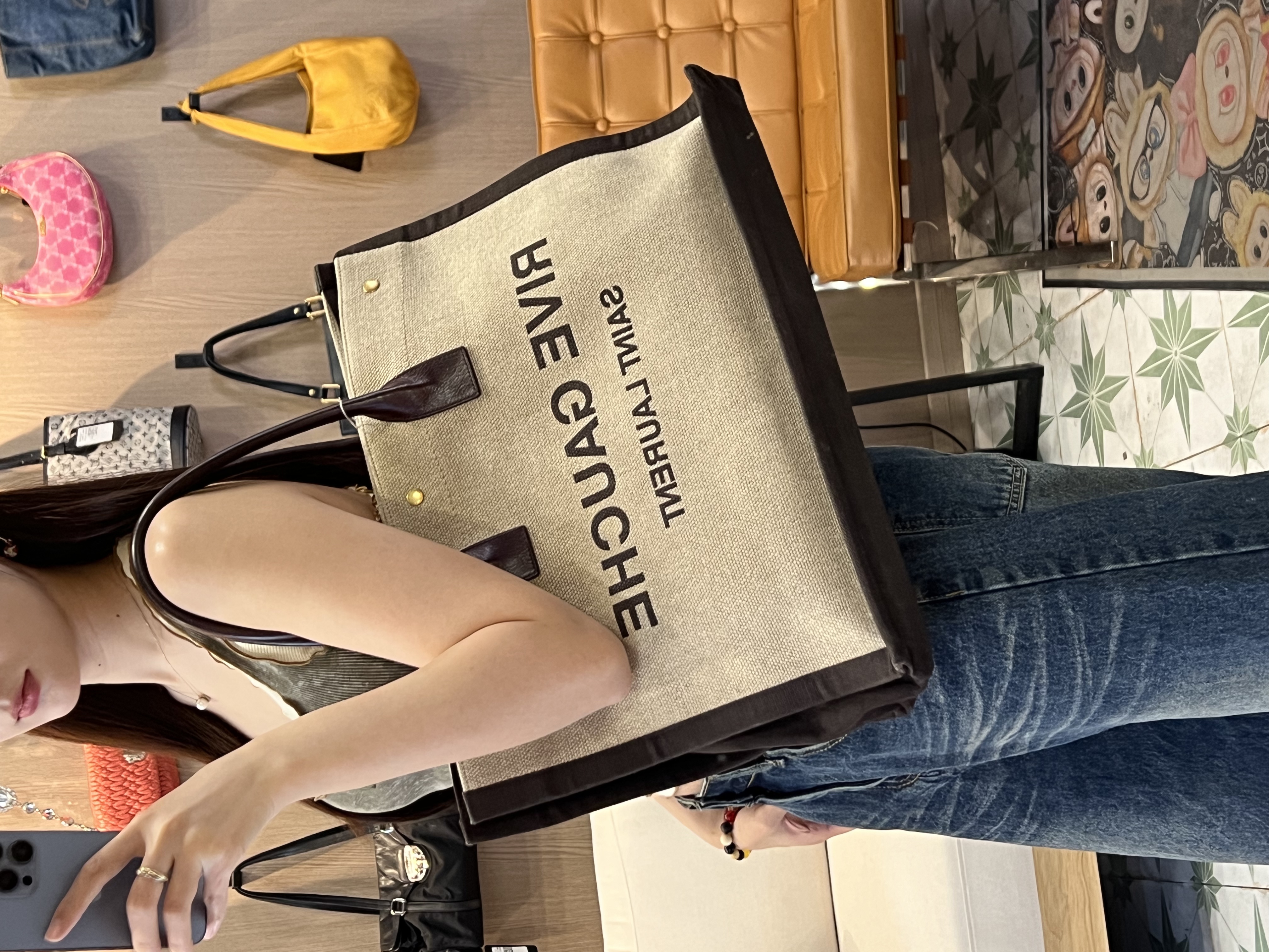 95新 YSL/圣罗兰 YY11-ysl手提包95新