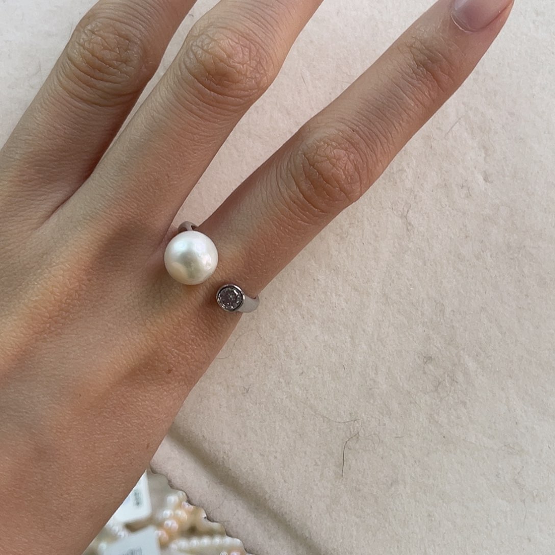 淡水珍珠耳饰未镶嵌