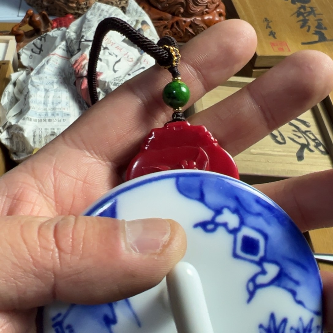 紫砂茶杯我家粉丝真好看啊