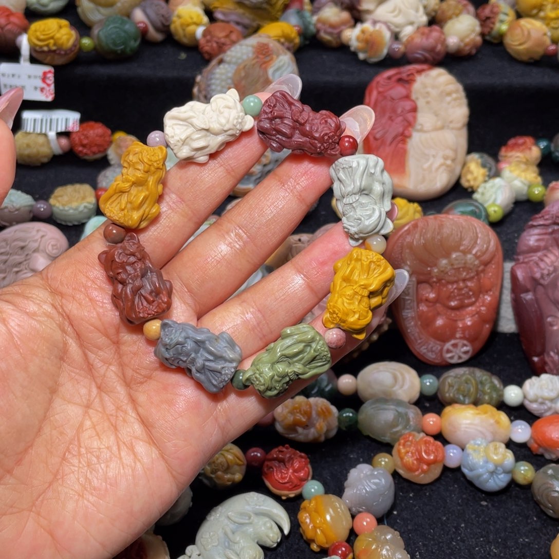 石英质玉手链未镶嵌