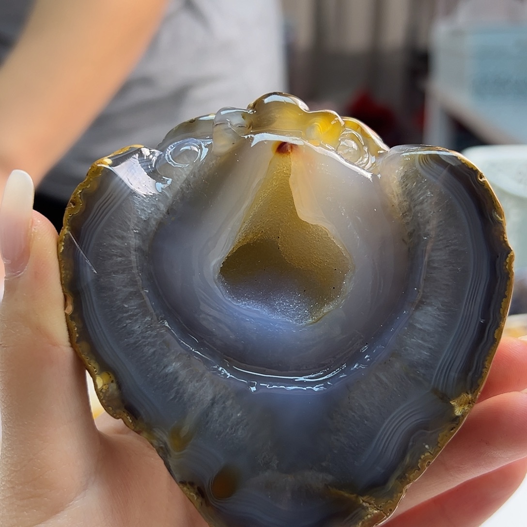 玛瑙/玉髓未镶嵌吊坠(不含链)