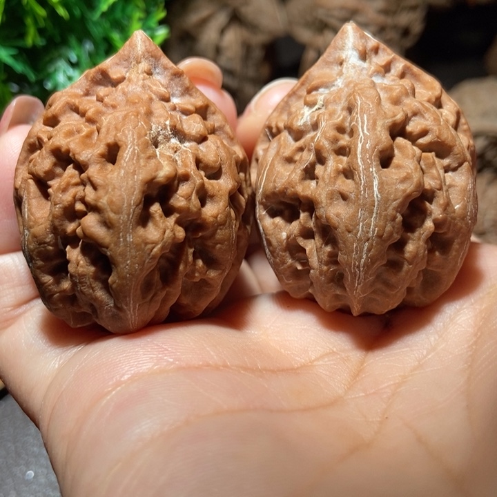 把件文玩核桃东北楸子小雪22