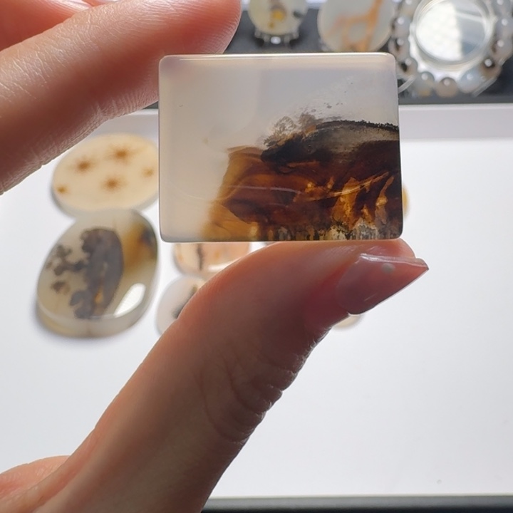 玛瑙/玉髓未镶嵌摆件